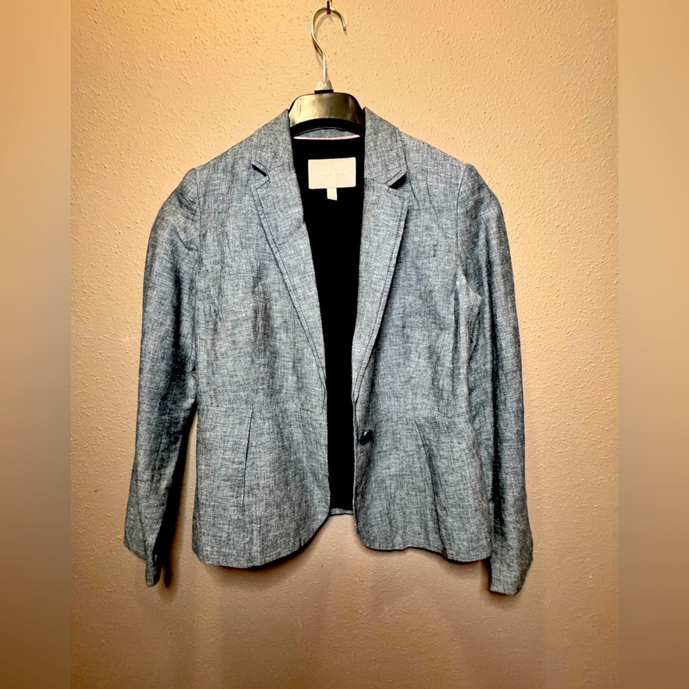 Banana Republic Factory Women's Classic Gray Blazer